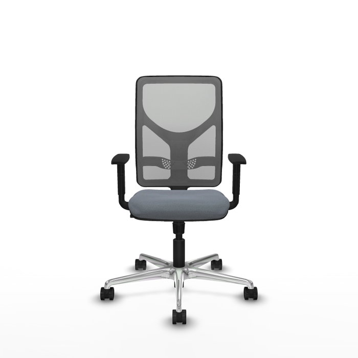 PIQUERAS Y CRESPO Silla de oficina Motilla Gris con mecanismo Sincro PIQUERAS Y CRESPO Silla de oficina Motilla Gris con mecanismo Sincro