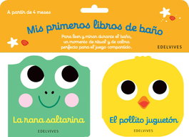 EDELVIVES La rana saltarina + El pollito juguetón
