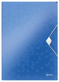 Carpeta De Gomas Y Solapas Leitz Wow Pp A4 Azul (Set de 10)