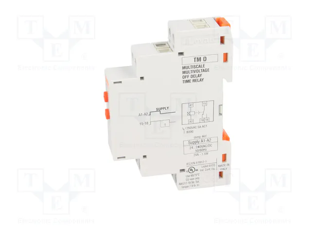 LOVATO ELECTRIC Relé de tiempo TM 18s÷180s SPDT