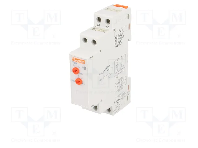 LOVATO ELECTRIC Relé de tiempo TM 18s÷180s SPDT