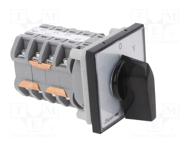 SPAMEL Interruptor de levas estrella-triángulo 25A IP65 SPAMEL Interruptor de levas estrella-triángulo 25A IP65
