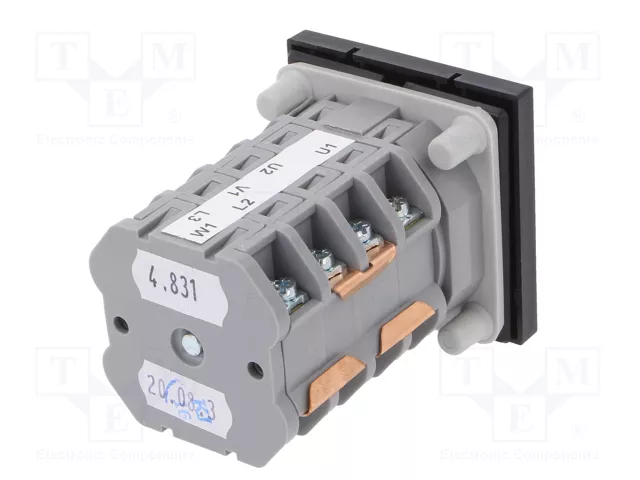 SPAMEL Interruptor de levas estrella-triángulo 25A IP65 SPAMEL Interruptor de levas estrella-triángulo 25A IP65