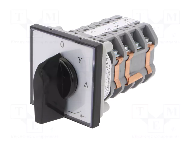 SPAMEL Interruptor de levas estrella-triángulo 25A IP65 SPAMEL Interruptor de levas estrella-triángulo 25A IP65