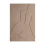 Cuadro Beige Dm Decoración 80 X 4,50 X 120 cm