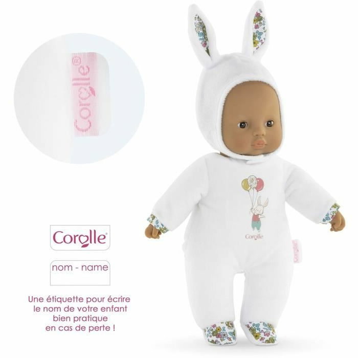 Corolle Muñeca Bebé Pti'Coeur Conejo Blanco, 30 cm Corolle Muñeca Bebé Pti'Coeur Conejo Blanco, 30 cm