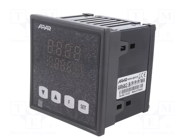 APAR AR682.B/P/P/P/WA Módulo de Automatización Regulador de Temperatura