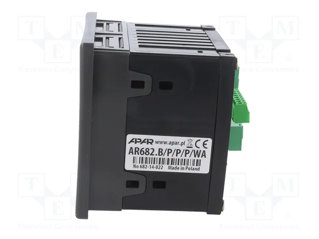 APAR AR682.B/P/P/P/WA Módulo de Automatización Regulador de Temperatura