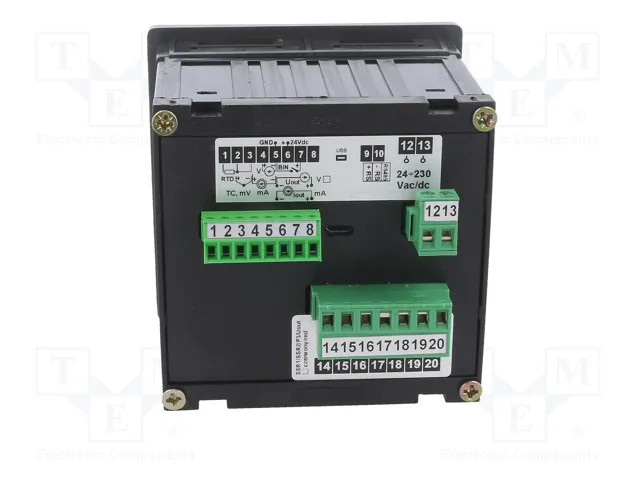 APAR AR682.B/P/P/P/WA Módulo de Automatización Regulador de Temperatura