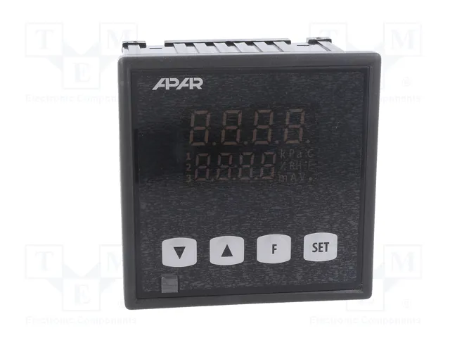 APAR AR682.B/P/P/P/WA Módulo de Automatización Regulador de Temperatura