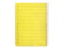Liderpapel Cuaderno Espiral A5 Pautaguía Tapa Plástico 80 Hojas 90gr Cuadro Pautado 4mm con Margen Color Amarillo