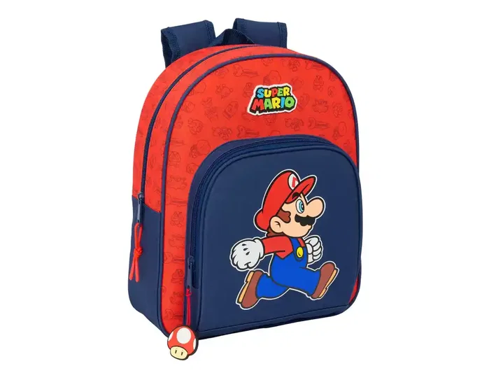 Safta Mochila Infantil Adaptable a Carro Super Mario Trick