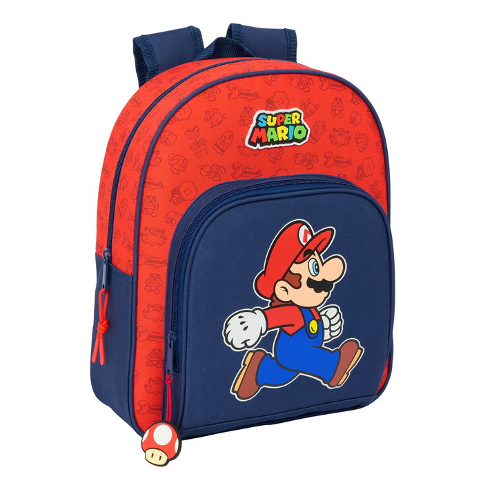 Safta Mochila Infantil Adaptable a Carro Super Mario Trick