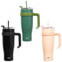 Cook Concept Mug Térmico Miami Monoc. 1,2 L - Acero Inoxidable, Mantiene Bebidas Frías y Calientes por 6 Horas, Ideal para Deportistas y Viajes