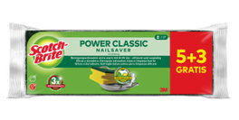 SCOTCH-BRITE® Estropajo Salvauñas Clásico 5+3 Gratis