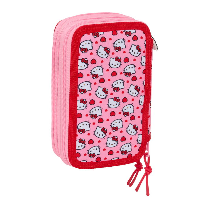 Portatodo Hello Kitty Rosa 12,5 x 19,5 x 5,5 cm 37 Piezas Portatodo Hello Kitty Rosa 12,5 x 19,5 x 5,5 cm 37 Piezas