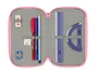 Safta Plumier Escolar Hello Kitty Triple Cremallera con 37 Piezas, 195x125x55 mm