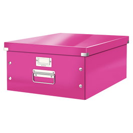 LEITZ Caja de Almacenamiento Click&Store 29L Fucsia