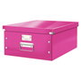 LEITZ Caja de Almacenamiento Click&Store 29L Fucsia