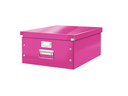 LEITZ Caja de Almacenamiento Click&Store Fucsia
