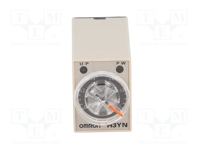 OMRON H3YN Relé de tiempo 24VDC DPDT 0,1s÷10min OMRON H3YN Relé de tiempo 24VDC DPDT 0,1s÷10min
