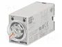 OMRON H3YN Relé de tiempo 24VDC DPDT 0,1s÷10min