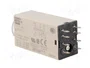 OMRON H3YN Relé de tiempo 24VDC DPDT 0,1s÷10min