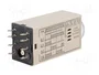 OMRON H3YN Relé de tiempo 24VDC DPDT 0,1s÷10min