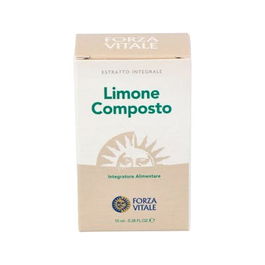 FORZA VITALE Limone Composto (Hierro) Metal Espagirico 10Ml, para el sistema circulatorio