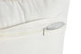 DKD Home Decor Cojín de Algodón Blanco Bordado a Mano 45x45 cm
