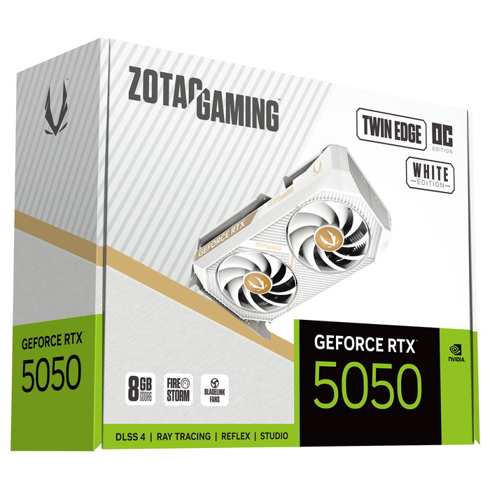 Zotac RTX 5050 8GB GDDR6 Twin Edge OC White Zotac RTX 5050 8GB GDDR6 Twin Edge OC White