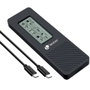 Leotec Caja Externa para SSD M.2 NVMe LEM2EXT01 con Pantalla LCD, Negro