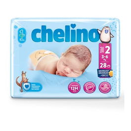 Chelino Pañal Infantil Recién Nacido Talla 2 (3-6Kg) 28 Unidades