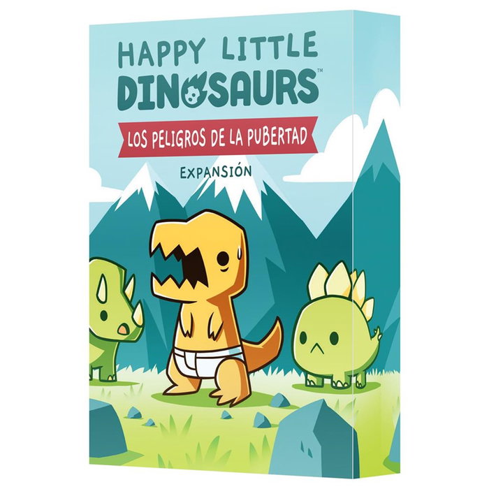 Teeturtle Class TeeTurtle TEEHLD03ES Happy Little Dinosaurs Los Peligros de la Pubertad ...