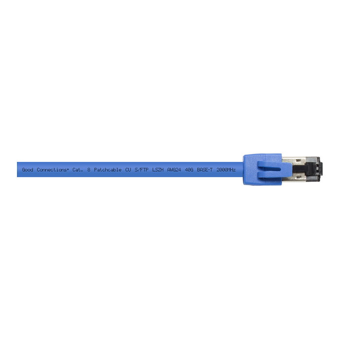 GoodConnections Patchkabel Cat. 8.1 S/FTP 2m Azul