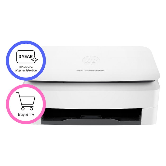 HP ScanJet Enterprise Flow 7000 s3 Escáner de Documentos Blanco