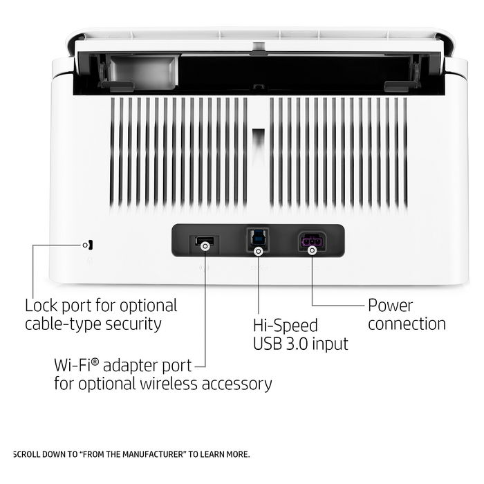 HP ScanJet Enterprise Flow 7000 s3 Escáner de Documentos 75 ppm ADF Duplex