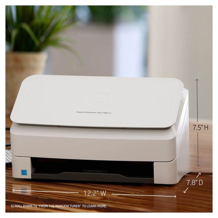 HP ScanJet Enterprise Flow 7000 s3 Escáner de Documentos 75 ppm ADF Duplex