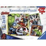 Ravensburger Puzzle Los poderosos Vengadores 3x49 piezas