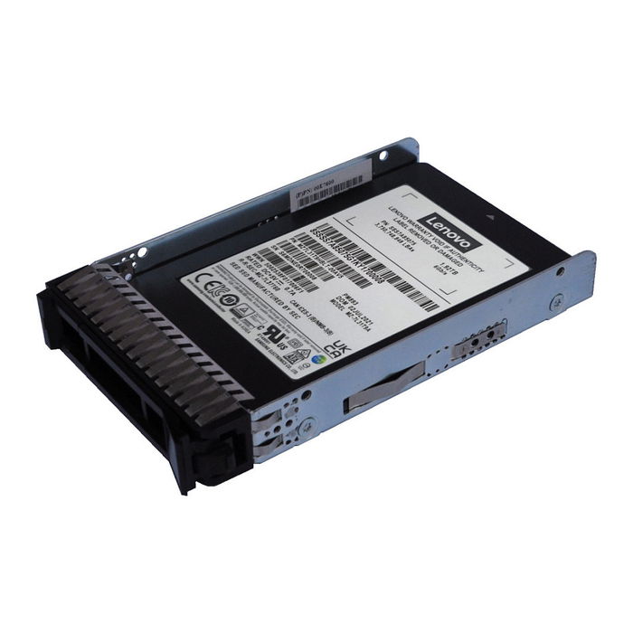Lenovo ThinkSystem 4XB7B09968 SSD 960 GB SATA III 2.5" V-NAND TLC para Servidor, 81000 IOPS, 2000000 h MTBF, DWPD 1 Lenovo ThinkSystem 4XB7B09968 SSD 960 GB SATA III 2.5" V-NAND TLC para Servidor, 81000 IOPS, 2000000 h MTBF, DWPD 1