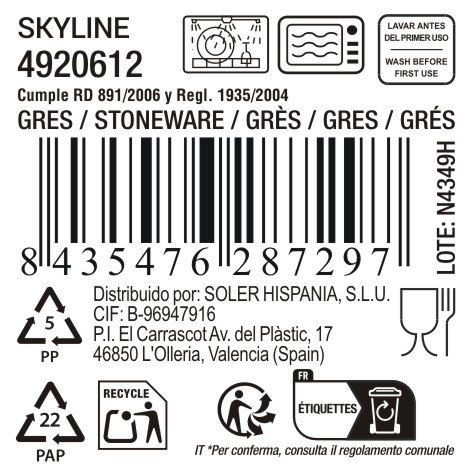 Inde Taza Jumbo Skyline 350cc