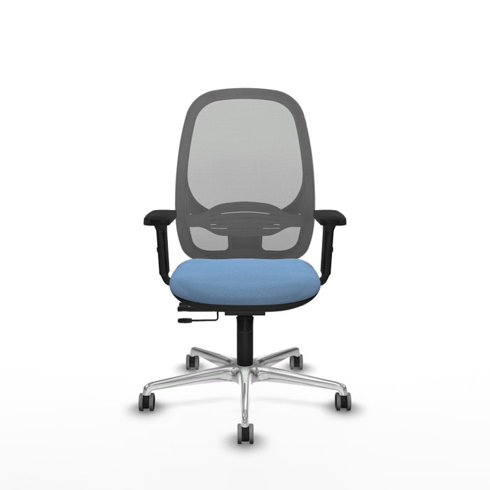 PIQUERAS Y CRESPO Silla de oficina Cilanco Azul cielo y Gris PIQUERAS Y CRESPO Silla de oficina Cilanco Azul cielo y Gris