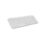 Mars Gaming MKSILENKEYSWFR Teclado Inalámbrico Blanco AZERTY Francés con Tecla Copilot AI