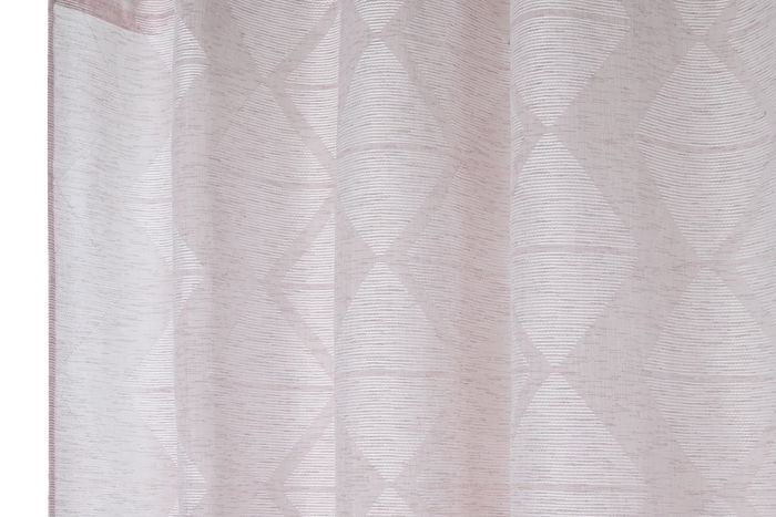Cortina Rosa Palo DKD Home Decor 260 x 140 cm (2 Unidades) Poliester