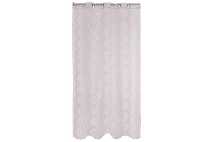 Cortina Rosa Palo DKD Home Decor 260 x 140 cm (2 Unidades) Poliester