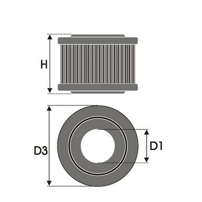 Green Filters Filtro de Sustitución Green R727427 Round