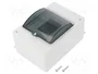 ELEKTRO-PLAST NASIELSK Carcasa MINI Blanca para Aparatos Modulares