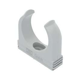 OBO Bettermann Abrazadera rápida M40 PP gris claro RAL7035 2149028