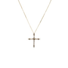 Chiara Ferragni Collar de Cruces con Circonitas Dorado