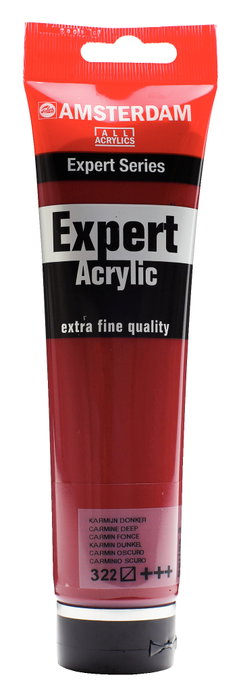 Amsterdam Expert Series Colores Acrílicos Tubo 150 ml Carmín Oscuro 322 Amsterdam Expert Series Colores Acrílicos Tubo 150 ml Carmín Oscuro 322